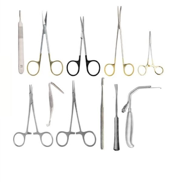 Stainless Steel Straight Iris Scissor - Image 2
